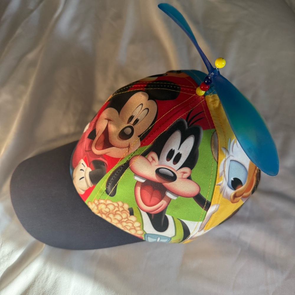 Disney Parks 2015 Colorful Character Cap with Propeller - Youth Size - Picture 3 of 11